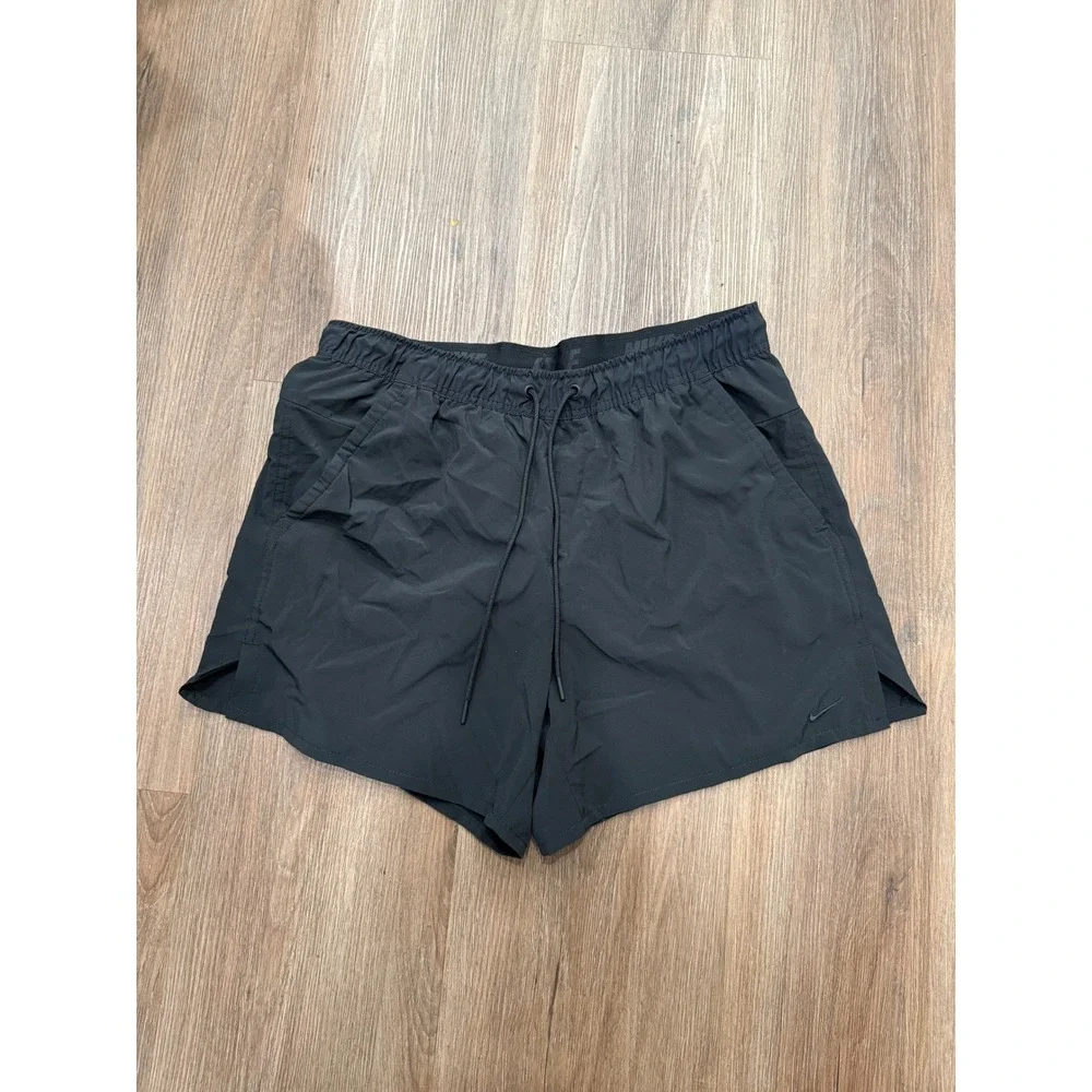 Nike Mens Dri-FIT Training Shorts Black Elastic Waist Athletic Size L 89